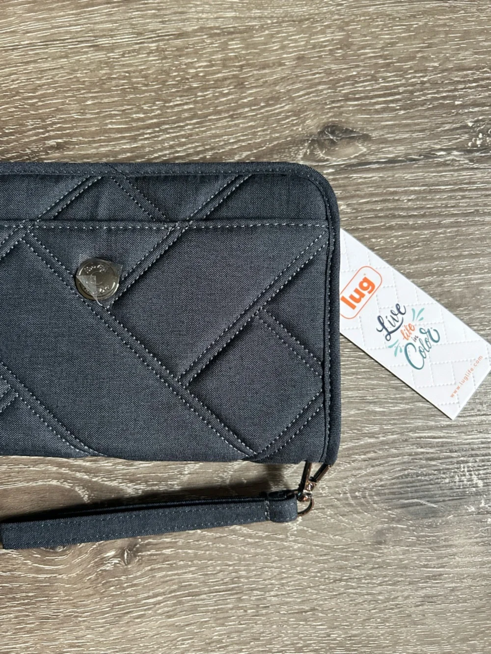NWT Lug Zeppelin XL Indigo Blue Wallet